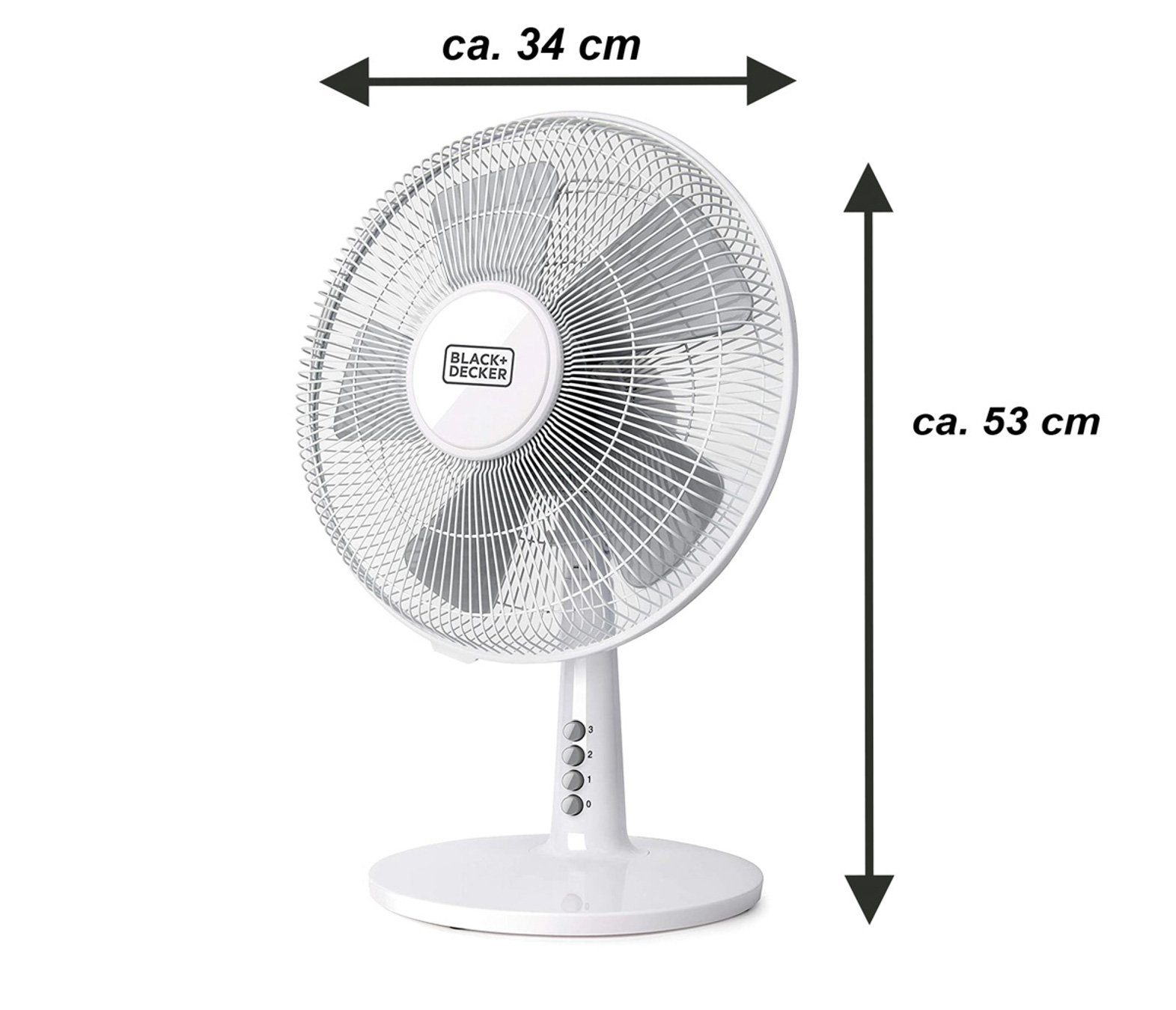 Black + Decker Tischventilator Ventilator mit günstig online kaufen