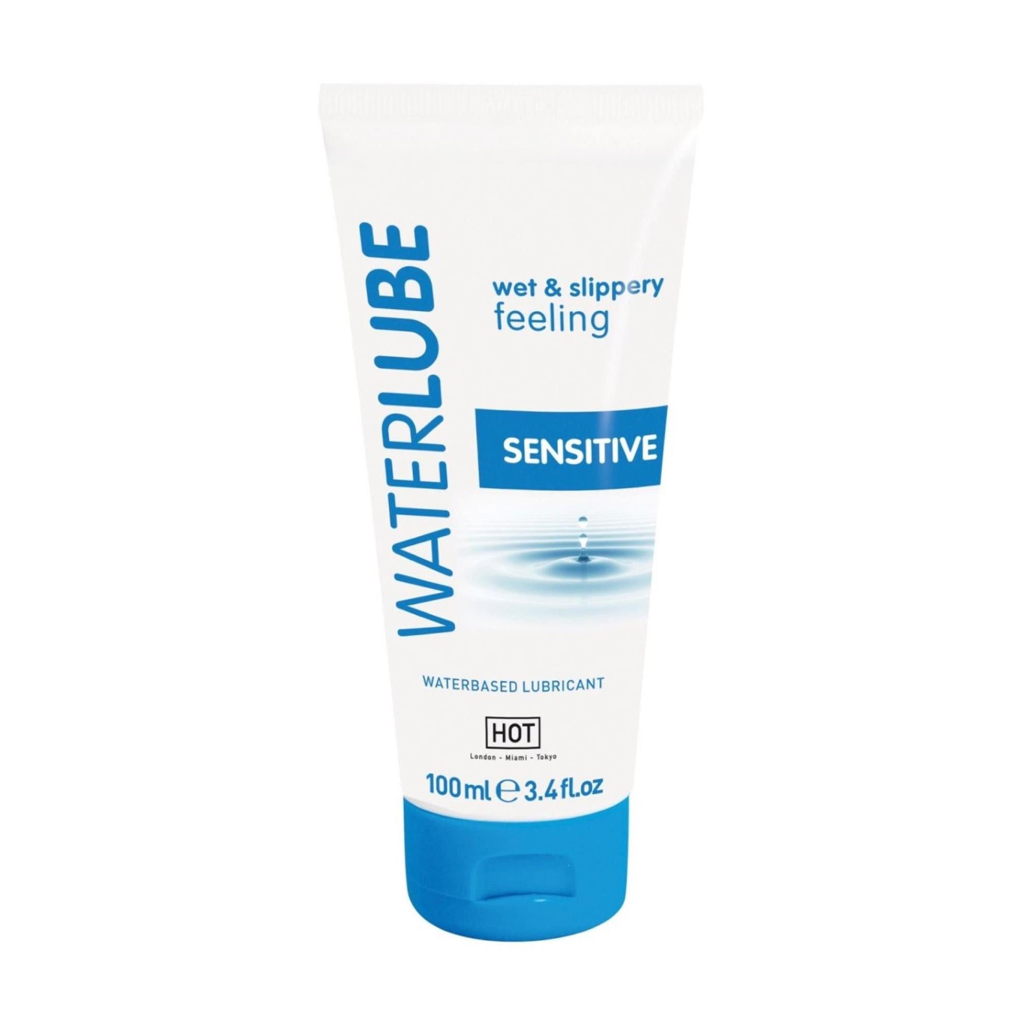 HOT Gleitgel HOT - 100 ml - HOT Water Lube Waterbased Springwater 10, Packung