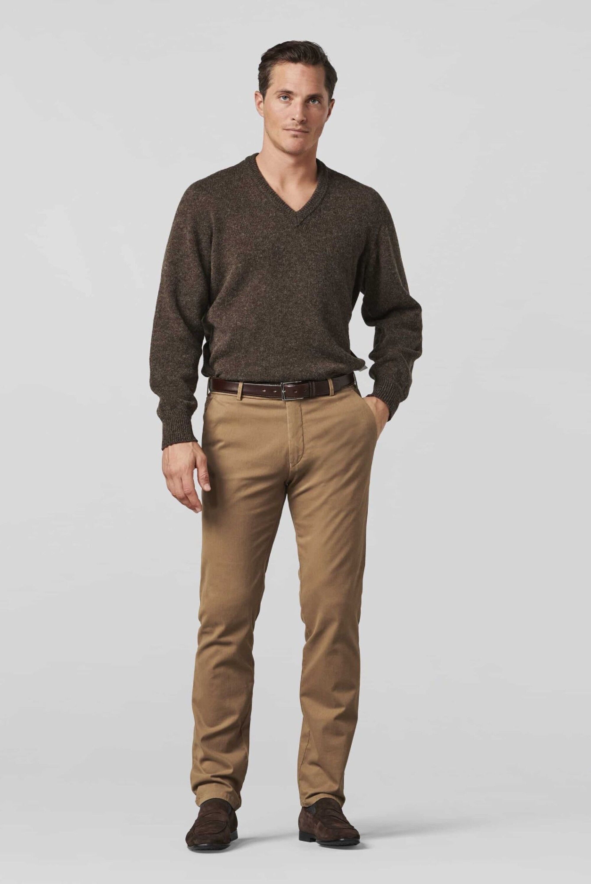 MEYER Ledergürtel Gürtel (1-St) aus hochwertigen Rindleder