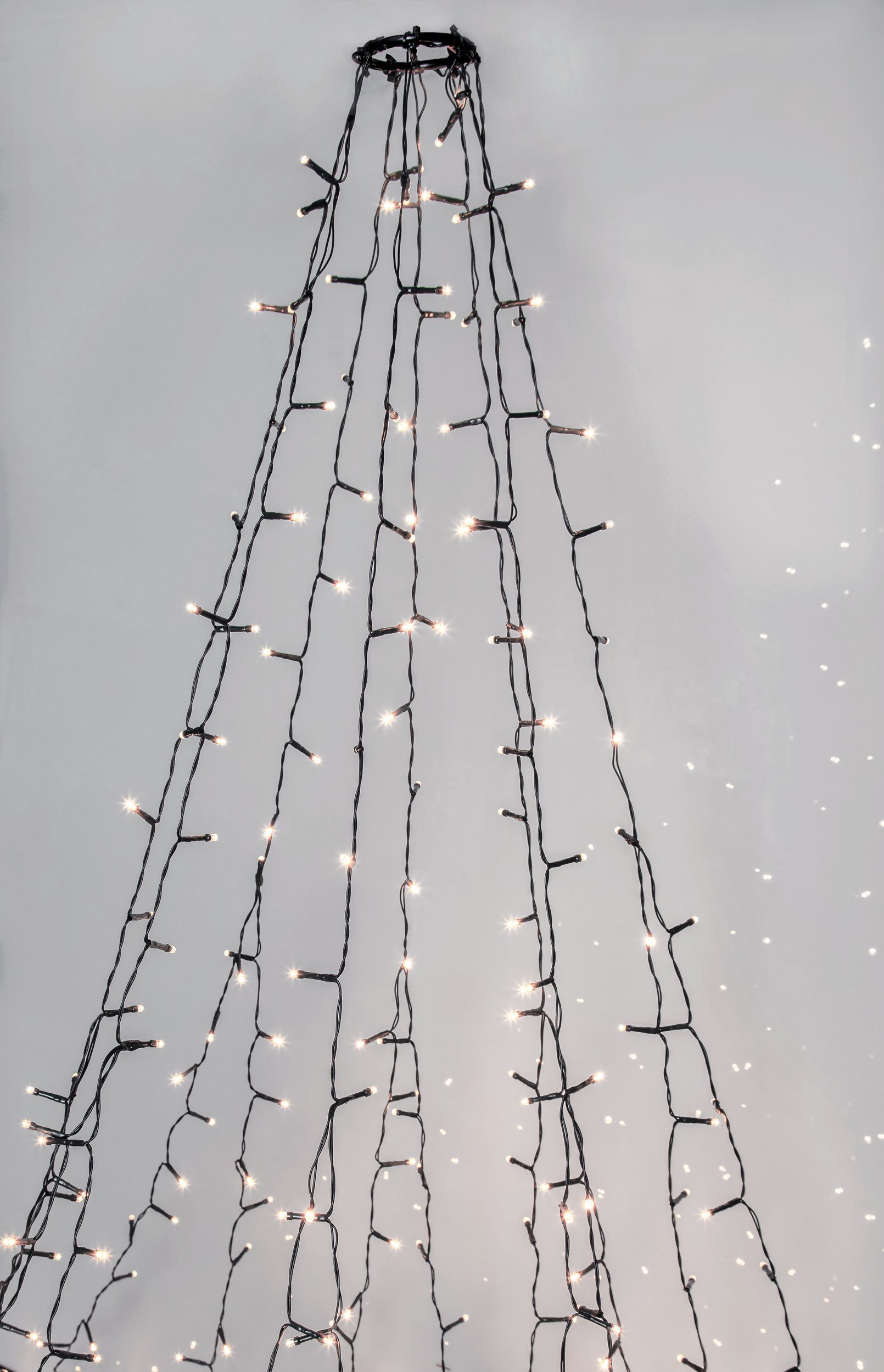 EGLO LED-Lichterkette Crispy ice white, LED Weihnachtsbaumbeleuchtung für i günstig online kaufen