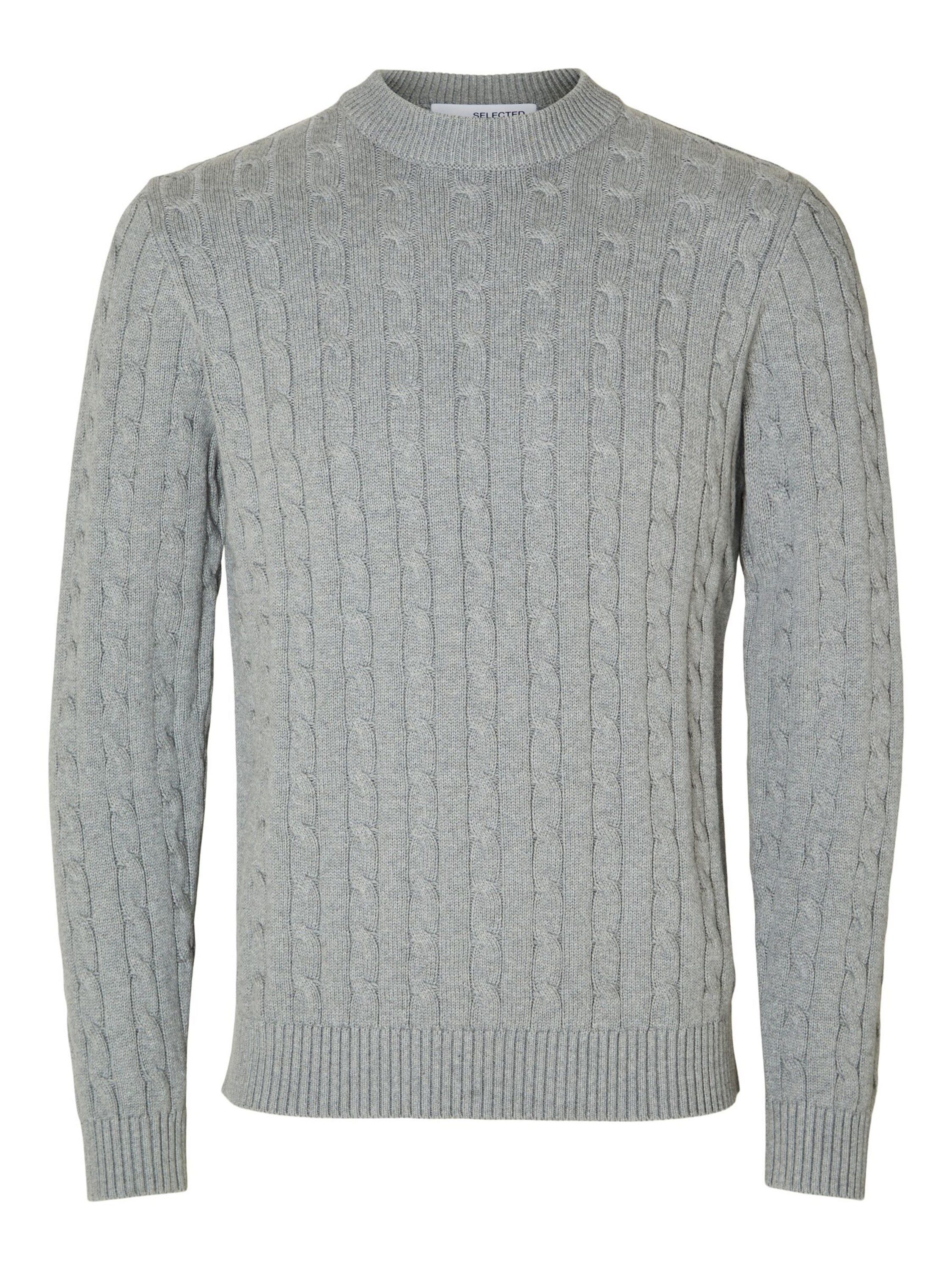 SELECTED HOMME Rundhalspullover SLHRyan (1-tlg)