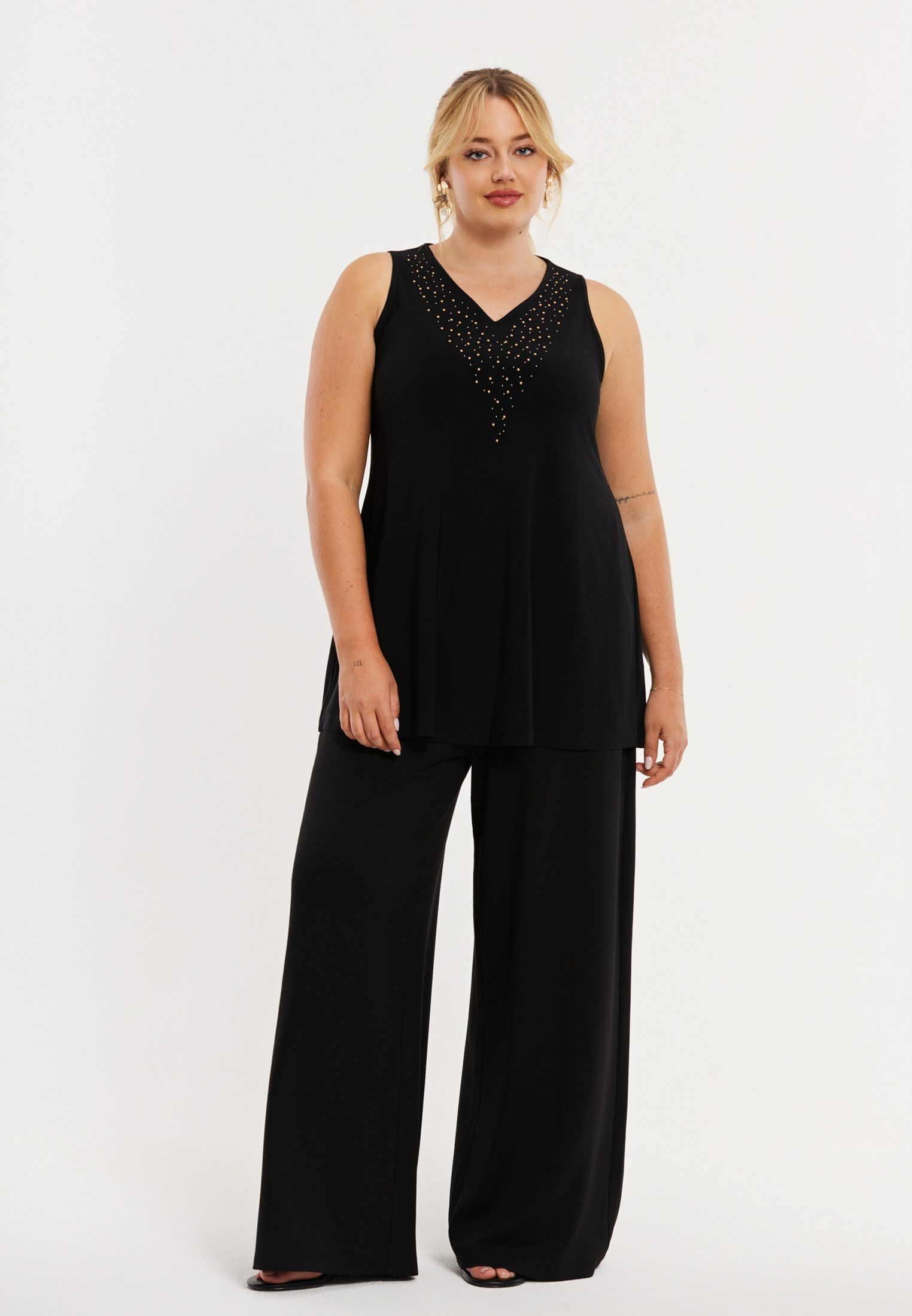 YOEK Shirttop Damen Top mit Druck