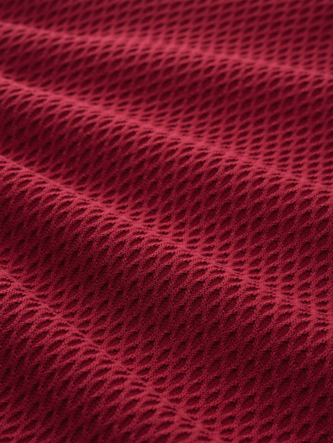 TOM TAILOR Rundhalspullover Cloud Knit Strukturierter Baumwollstrick günstig online kaufen