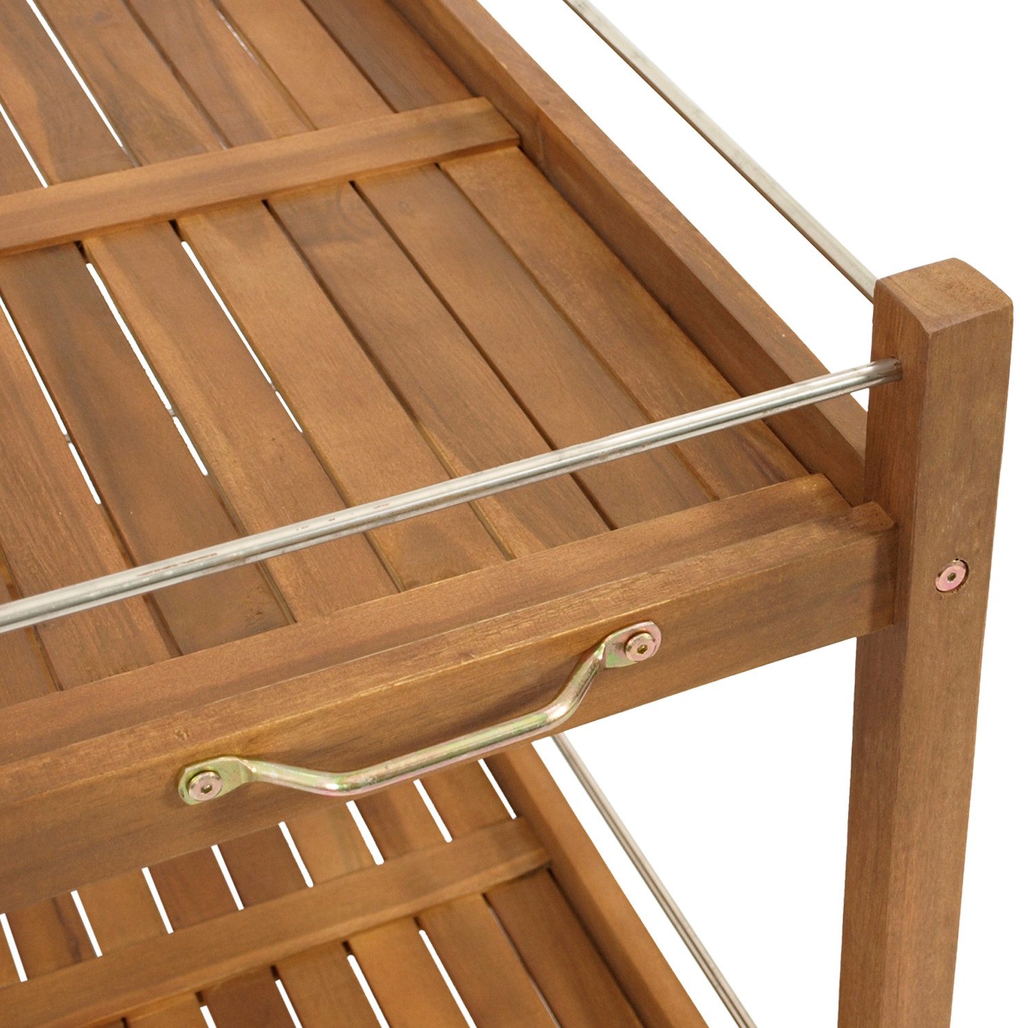 DEGAMO Servierwagen CAPE TOWN, Fahrbar, Zwei Fächer