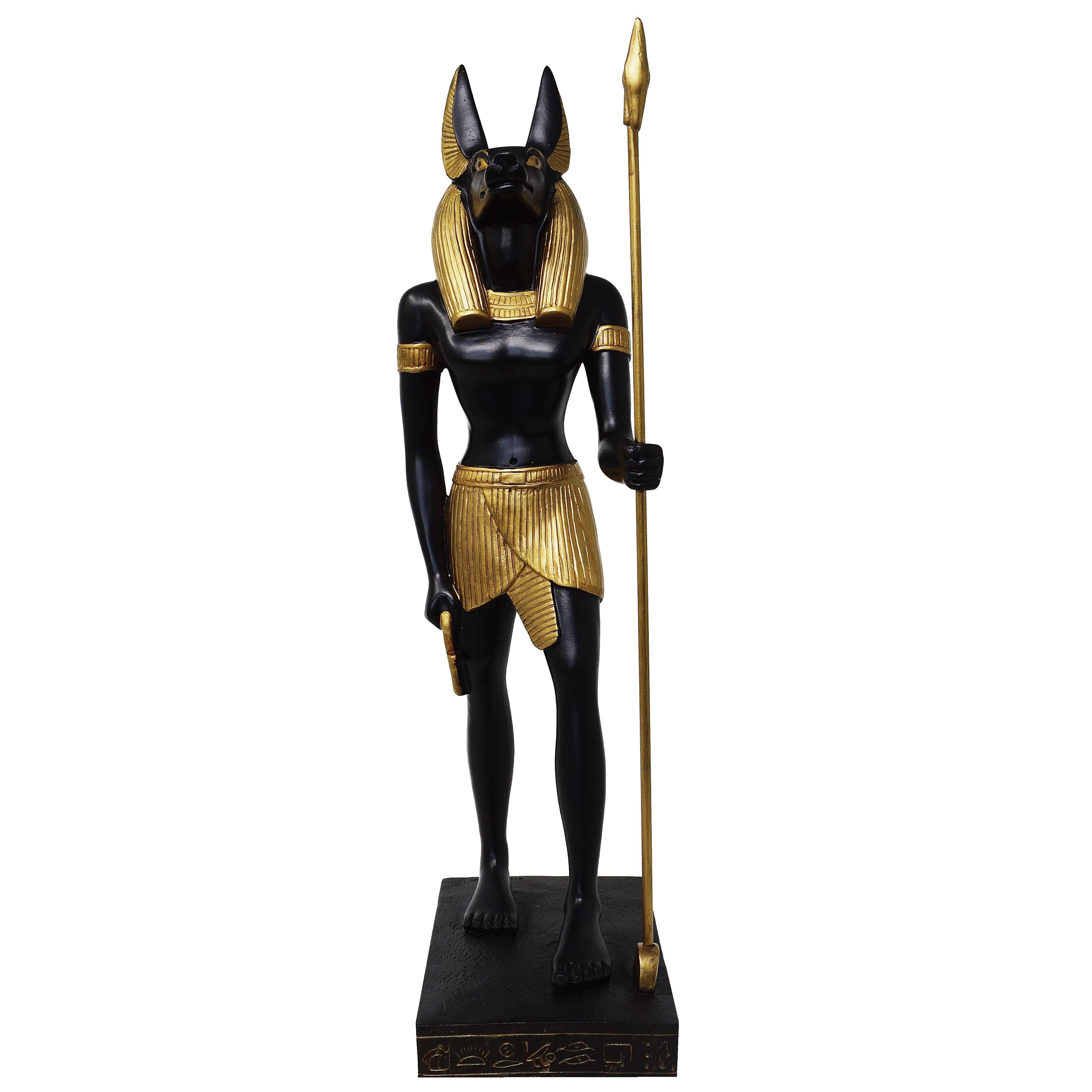MystiCalls Dekofigur Anubis - Ägypten, Dekoration, Figur, Totengott, Sammelfigur, Sammlerfigur, Designerfigur, Dekofigur, Dekorationsobjekt