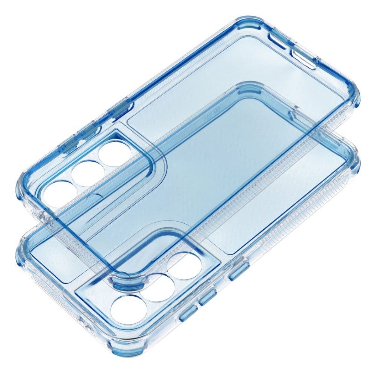 Forcell Handyhülle Matrix Clear Transparent Blau Kompatibel mit Samsung Galaxy A16