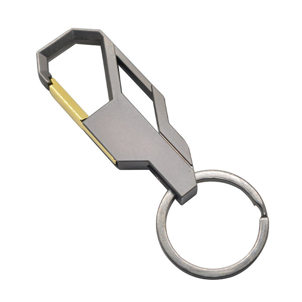 aikidio Schlüsselanhänger Cooler doppelt offener Metall-Schlüsselanhänger