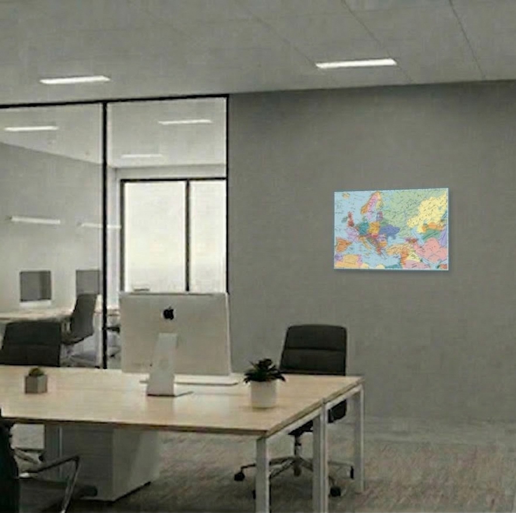 STIEFEL Poster Europa und der Nahe Osten politisch, DIN A1