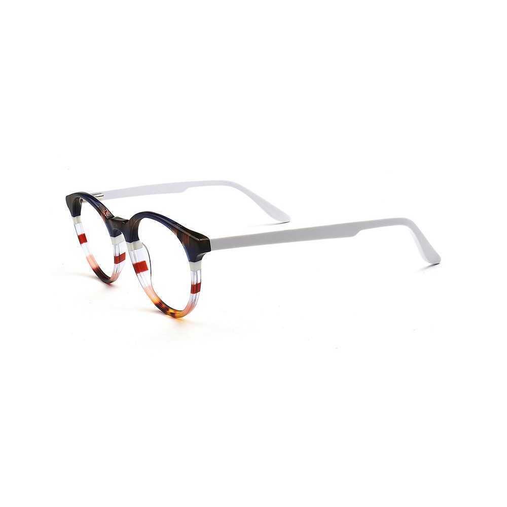PACIEA Lesebrille Damen Herren Blaulichtfilter Rundrahmen Mehrfarbig Mode