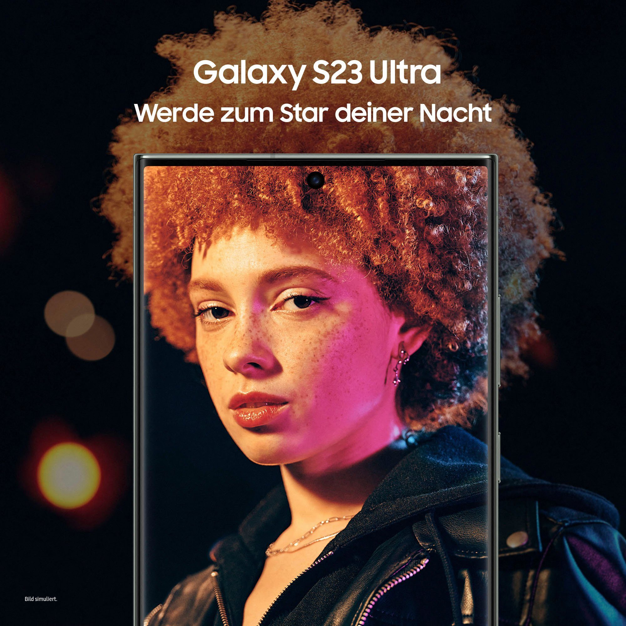 Speicherplatz, S23 (17,31 Samsung Kamera) Zoll, Green GB Smartphone Galaxy 200 Ultra MP 512 cm/6,8