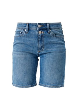 s.Oliver Jeansshorts Jeans-Shorts Betsy / Slim Fit / Mid Rise / Slim Leg Waschung