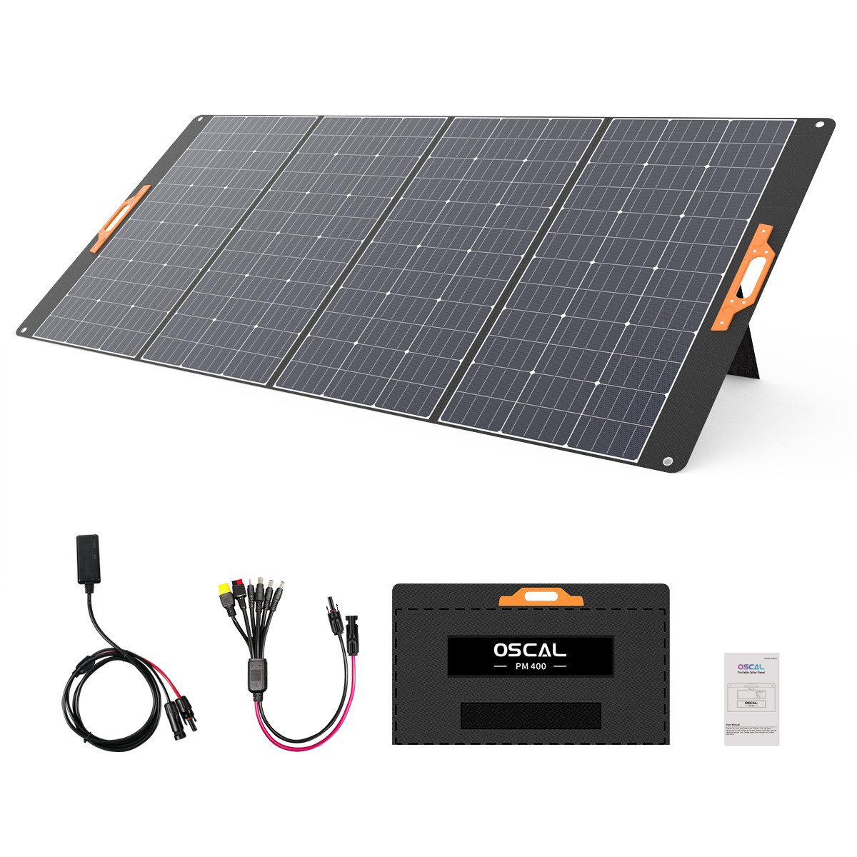 OSCAL Stromerzeuger PowerMax 3600W SE/6000W Powerstation oder PM 200W Solarpannel, 3,60 in kW, 3600Wh, LiFePO4 Solarspeicher
