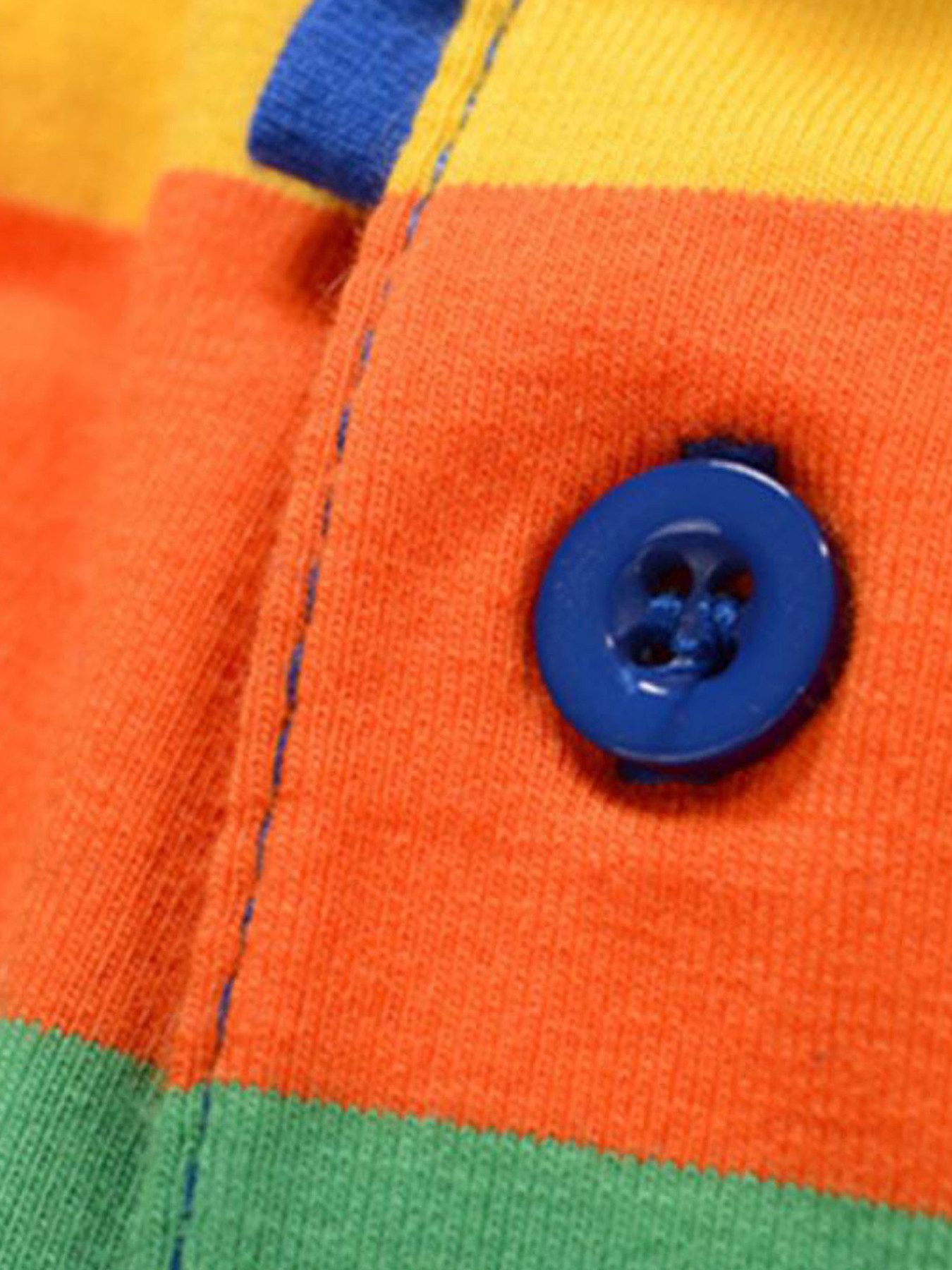 DEBAIJIA Poloshirt Jungen Poloshirt Kinder 1-12T Baumwolle Atmungsaktiv Sommer