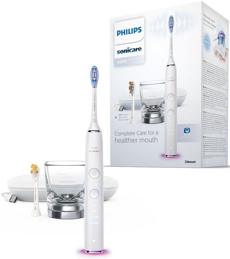 Philips Sonicare Elektrische Zahnbürste DiamondClean 9400, HX9917
