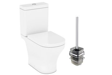 Maximex WC-Garnitur TurboFIX WC-Garnitur EDELSTAHL HxBxT: 37 x 9 x 10,5 cm