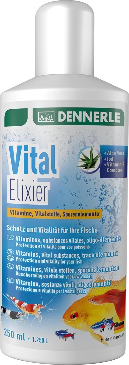 Aquariumpflege Dennerle Vital Elixier 250 ml