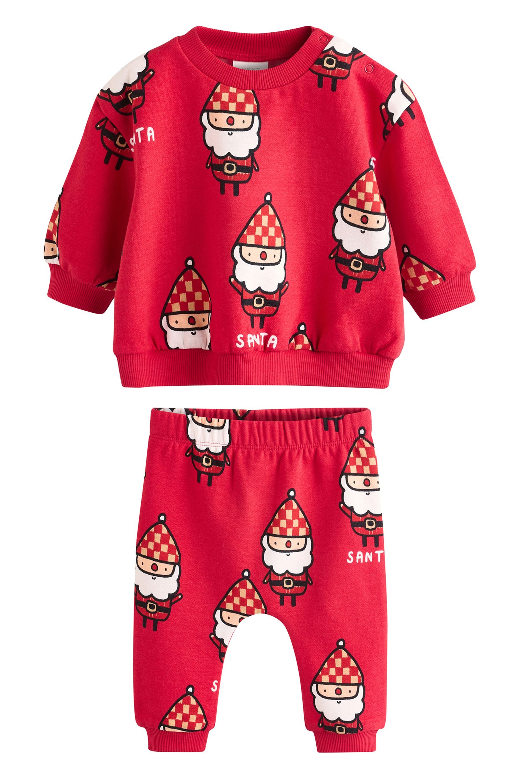 Langarmshirt & Hose Kuscheliger Jogginganzug für Babys
