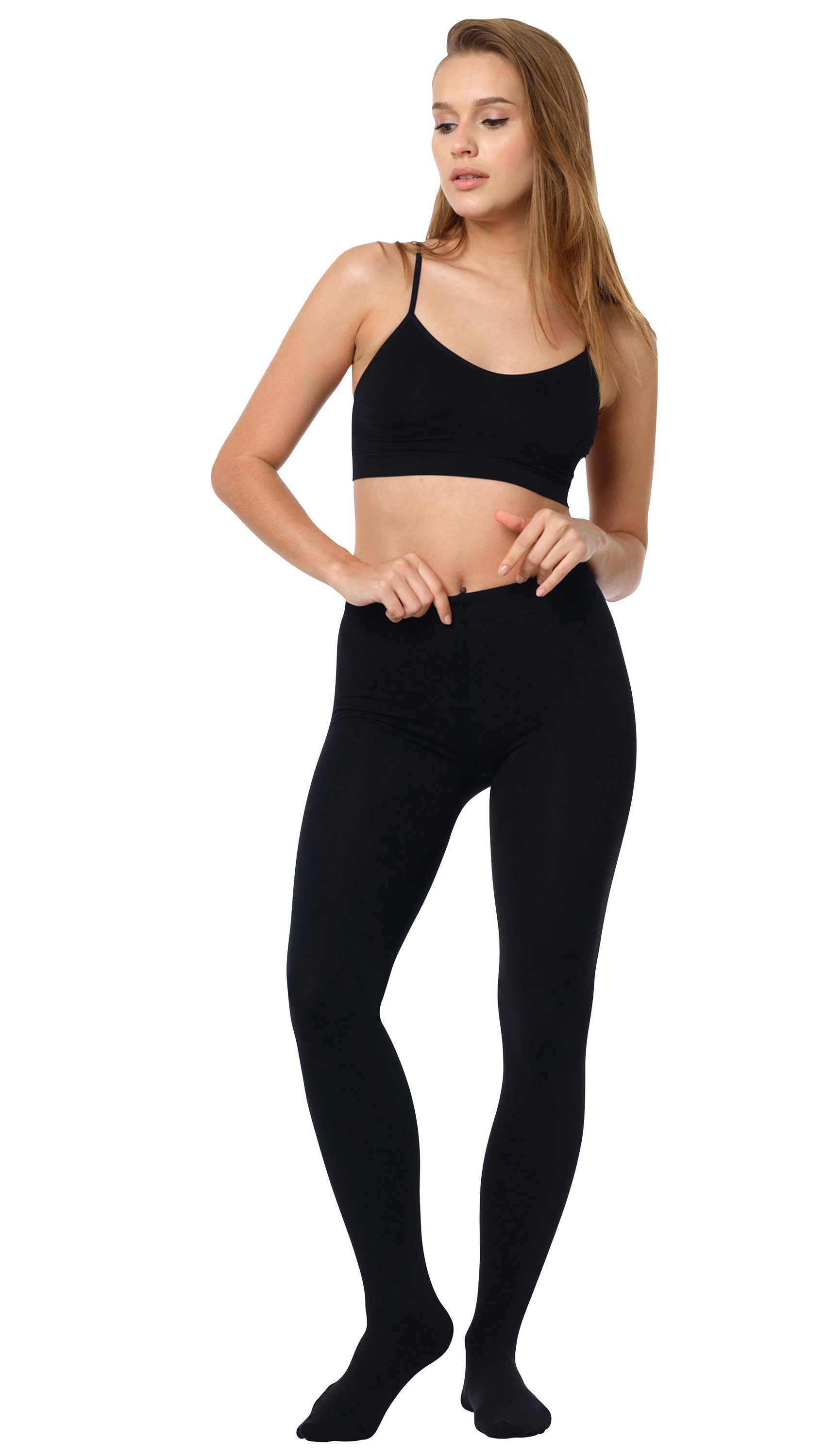Yenita® Strumpfhose (2 St) mit wärmenden Innenfleece