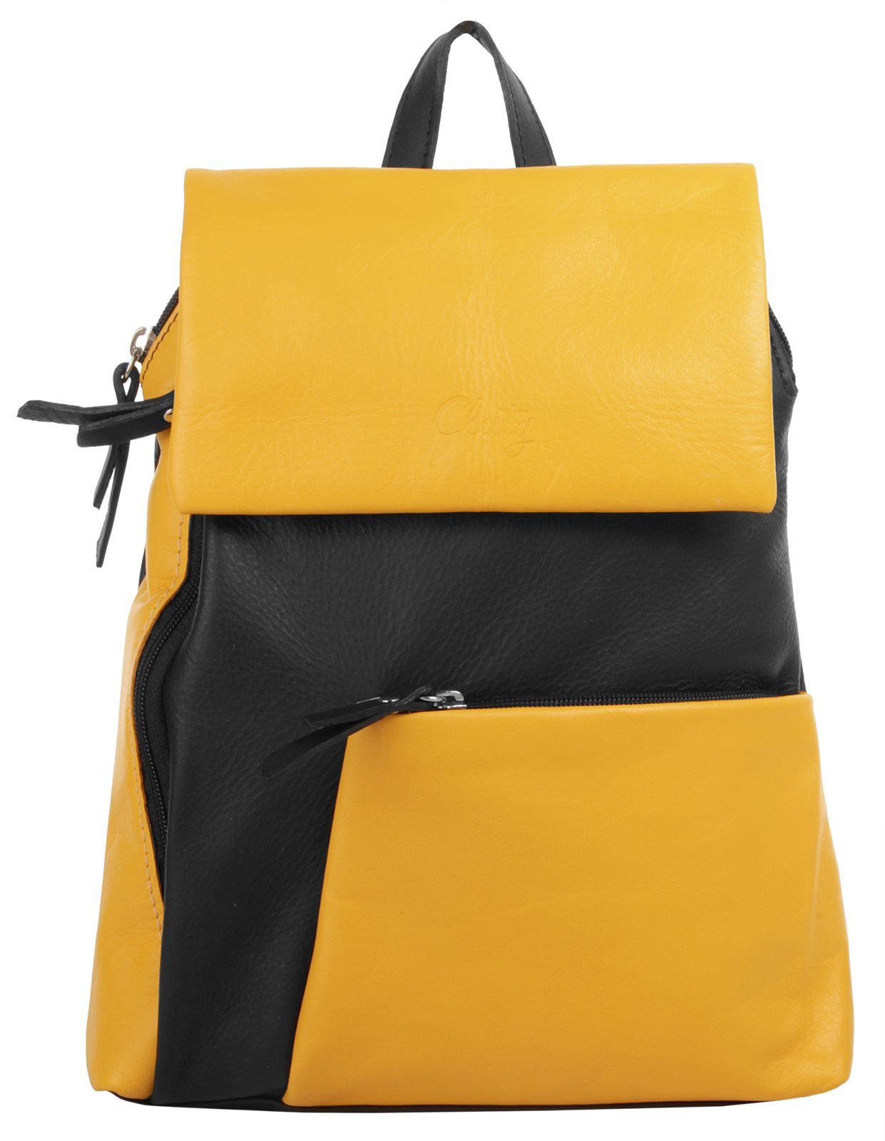 Cluty Cityrucksack, echt Leder, Made in Italy günstig online kaufen