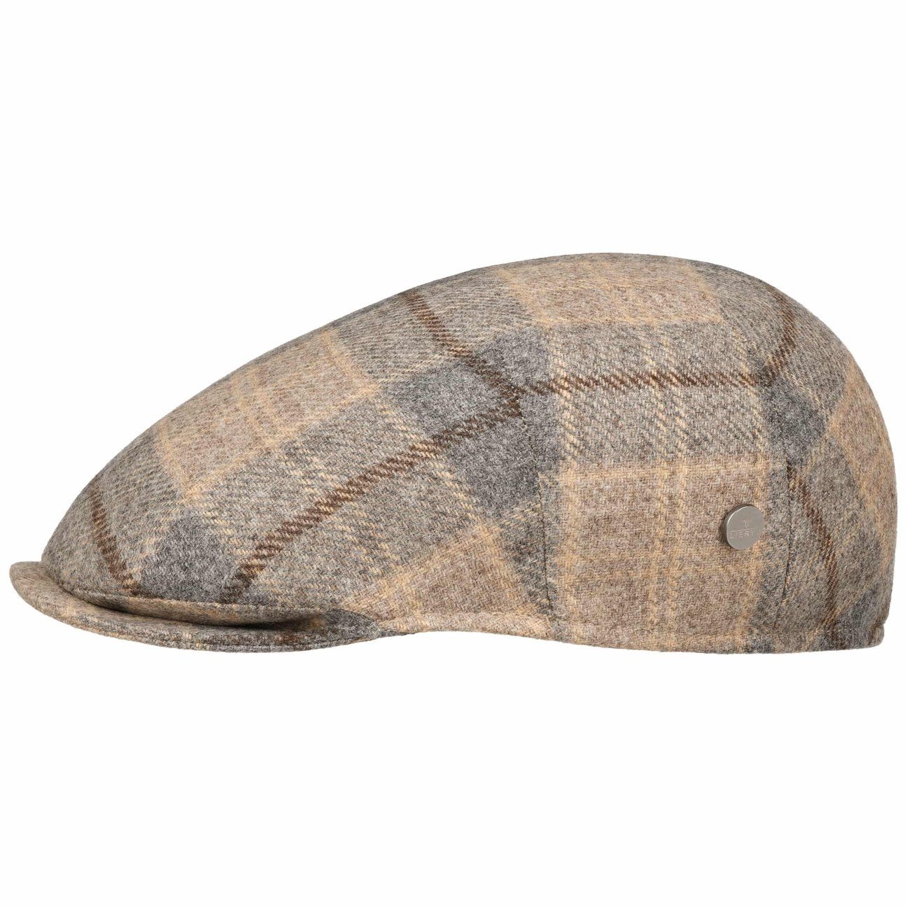 Lierys Flat Cap (1-St) Schirmmütze mit Schirm, Made in Italy