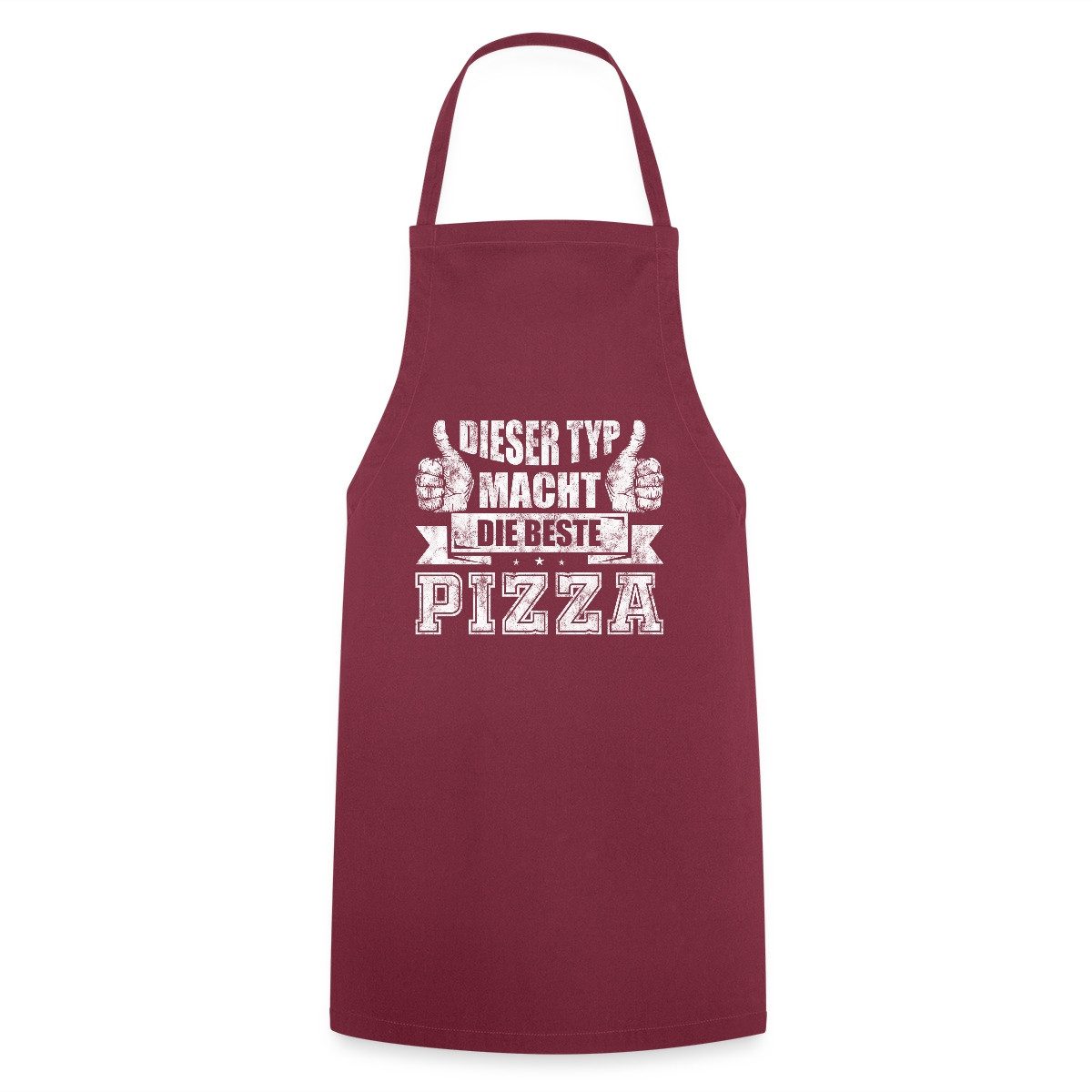 Spreadshirt Kochschürze Pizza Lustiger Spruch Pizzabäcker günstig online kaufen