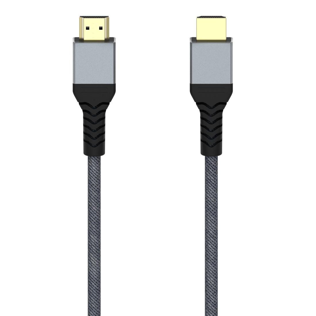 Hama Ultra High Speed HDMI™-Kabel 8K, 2m, Metall, für Gaming Blu-ray 4K HDMI-Kabel von Hama