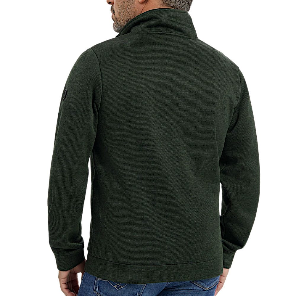 Kjelvik Strickfleecejacke Herren Jacke Wilco Fleecejacke Strickfleece mit leichtem Fleecefutter, Soft Touch – Bild 5 von 5