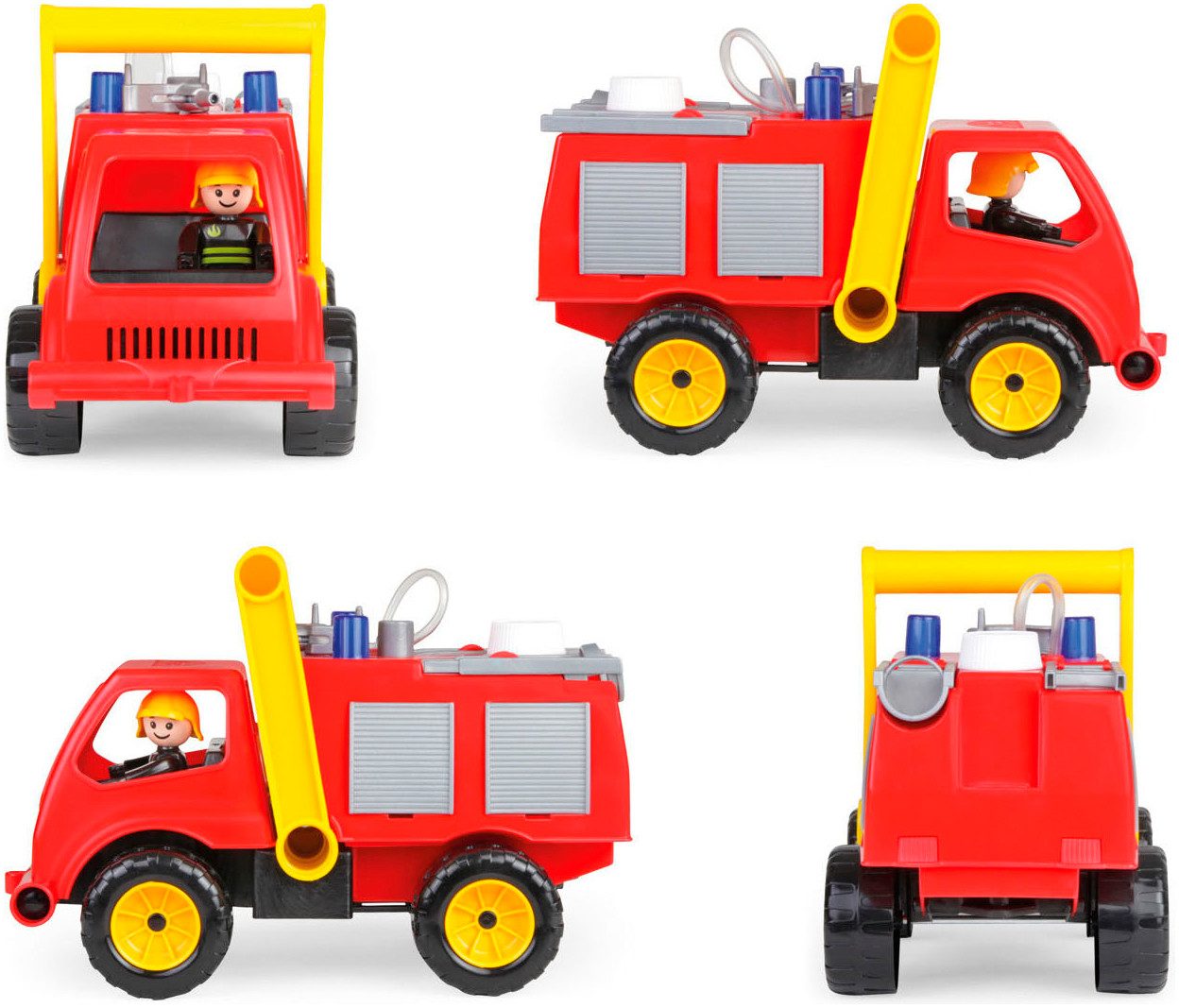 Lena® Spielzeug-Feuerwehr Aktive, inklusive Spielfigur; Made in Europe