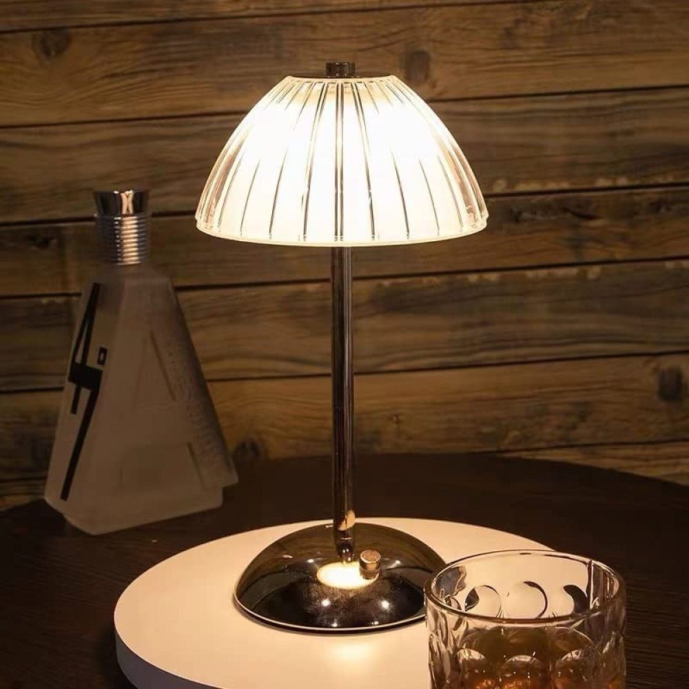 Nachttischlampe, Tischlampe dimmbar LED Tischlampe Kabellos, Nachttischlampe GelldG LED LED