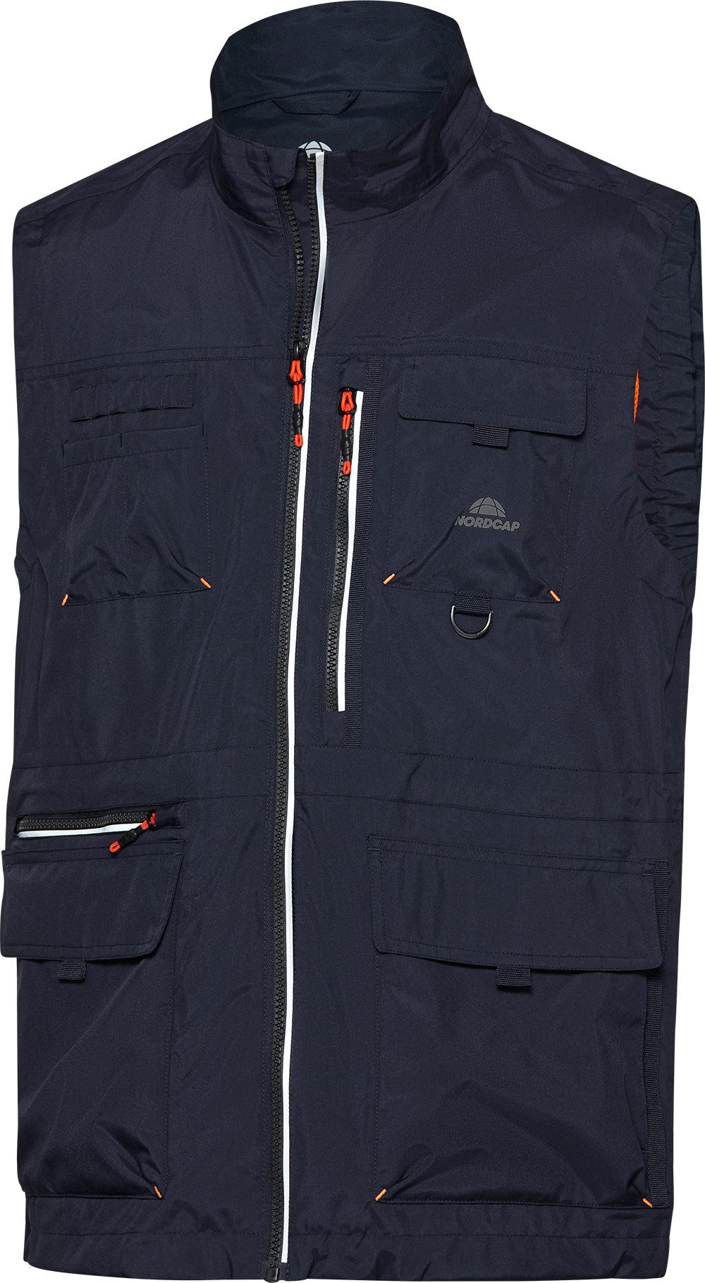 Nordcap Funktionsweste Rückenpasse mit reflektierender Paspelierung günstig online kaufen