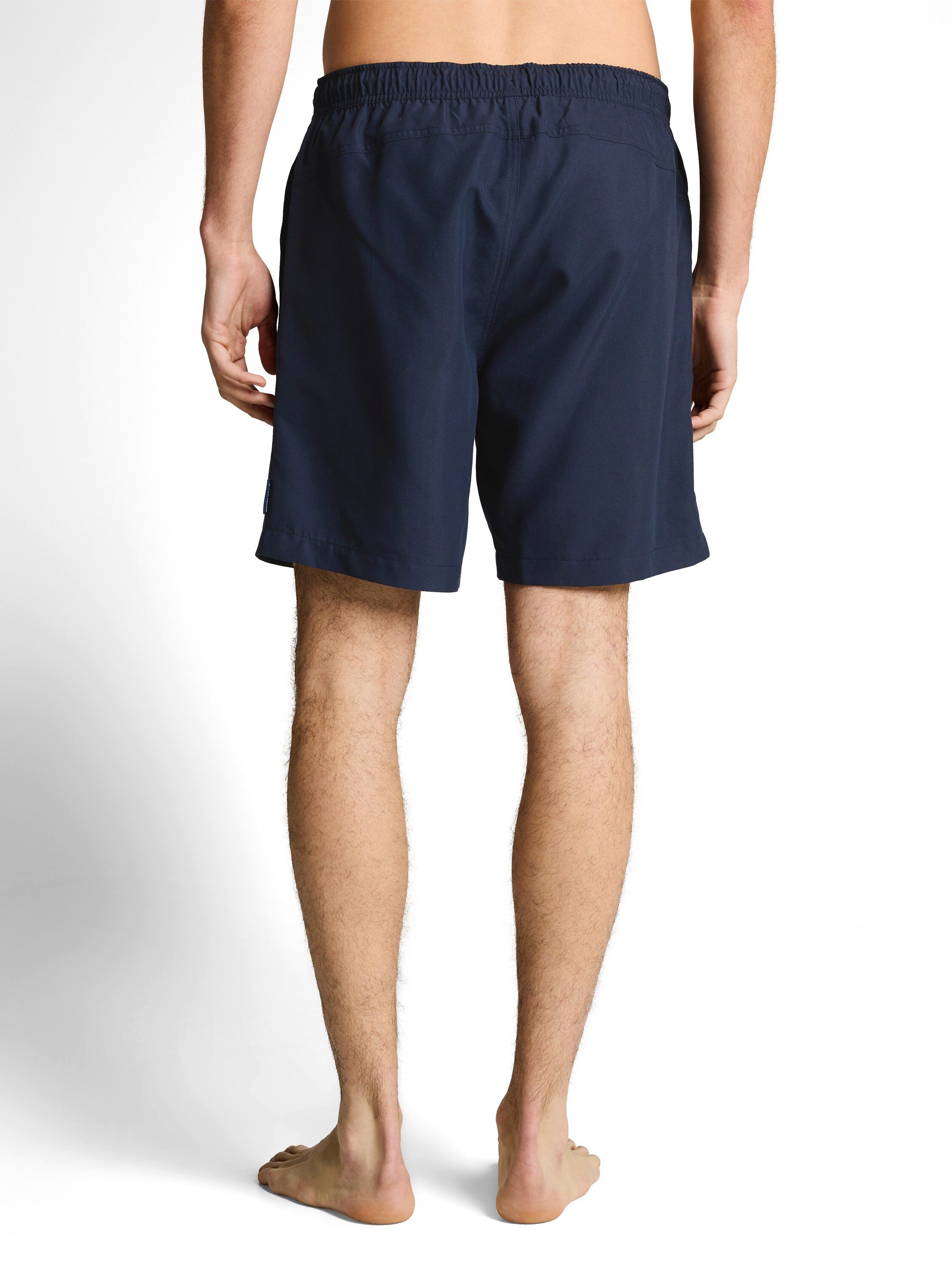 TOM TAILOR Badeshorts unifarben, mit Gummizug und Kordel
