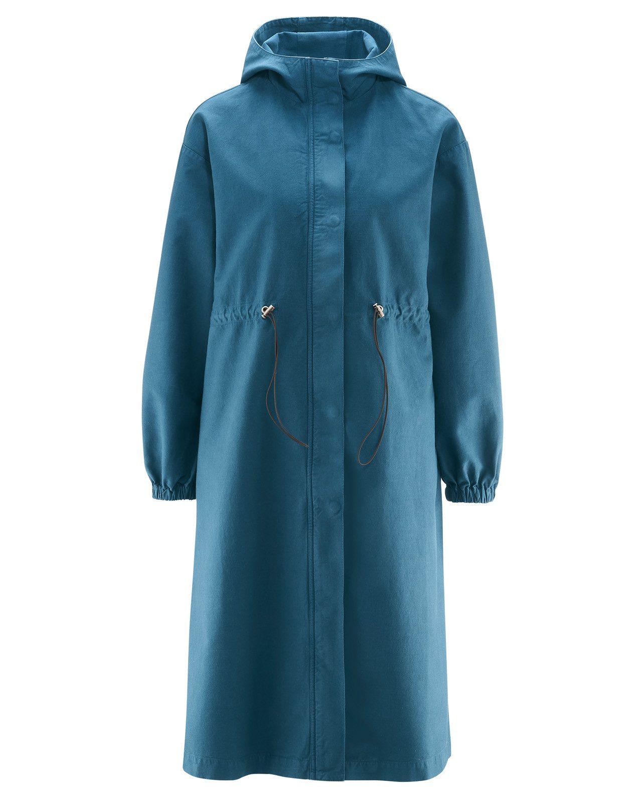 HempAge Parka Damen Kapuzenmantel aus Hanf/Bio-Baumwolle Casual Fit