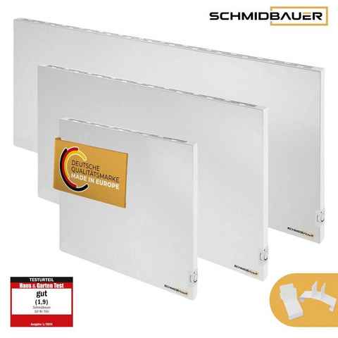 Schmidbauer Infrarotheizung Hybrid Infrarotheizung Luftkonvektion Thermostat Elektro Heizkörper, Infrarot und Konvektion