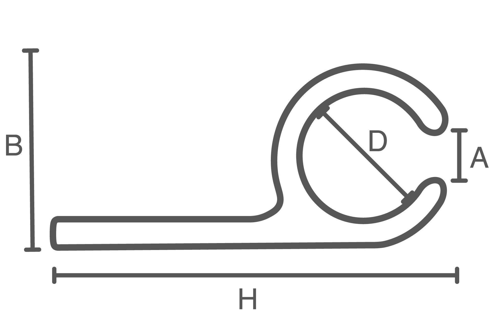 LYSEL® U-Laufschiene Kederschiene Kederleiste Aluminium 0° schwarz RAL 9005 günstig online kaufen