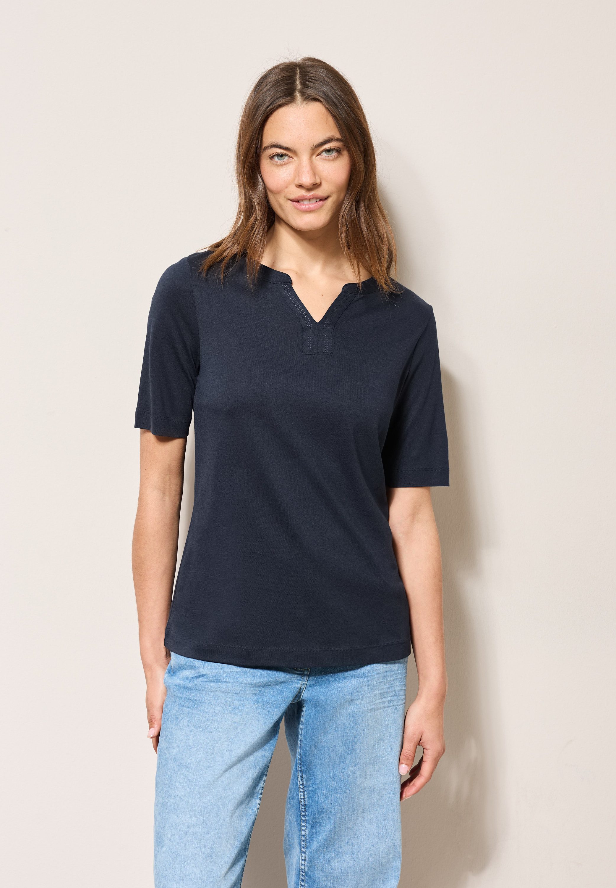 Cecil T-Shirt, im soften Baumwoll-Mix günstig online kaufen