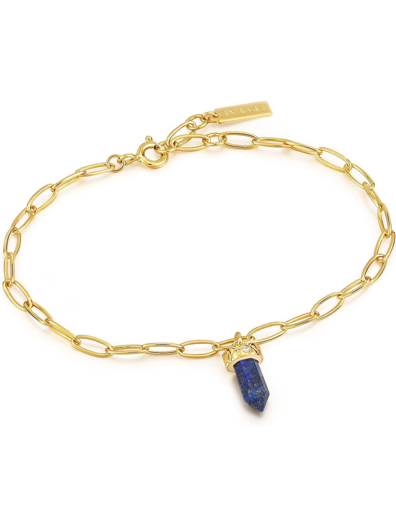 Ania Haie Armband Ania Haie Damen-Armband 925er Silber Lapislazuli, Second Nature