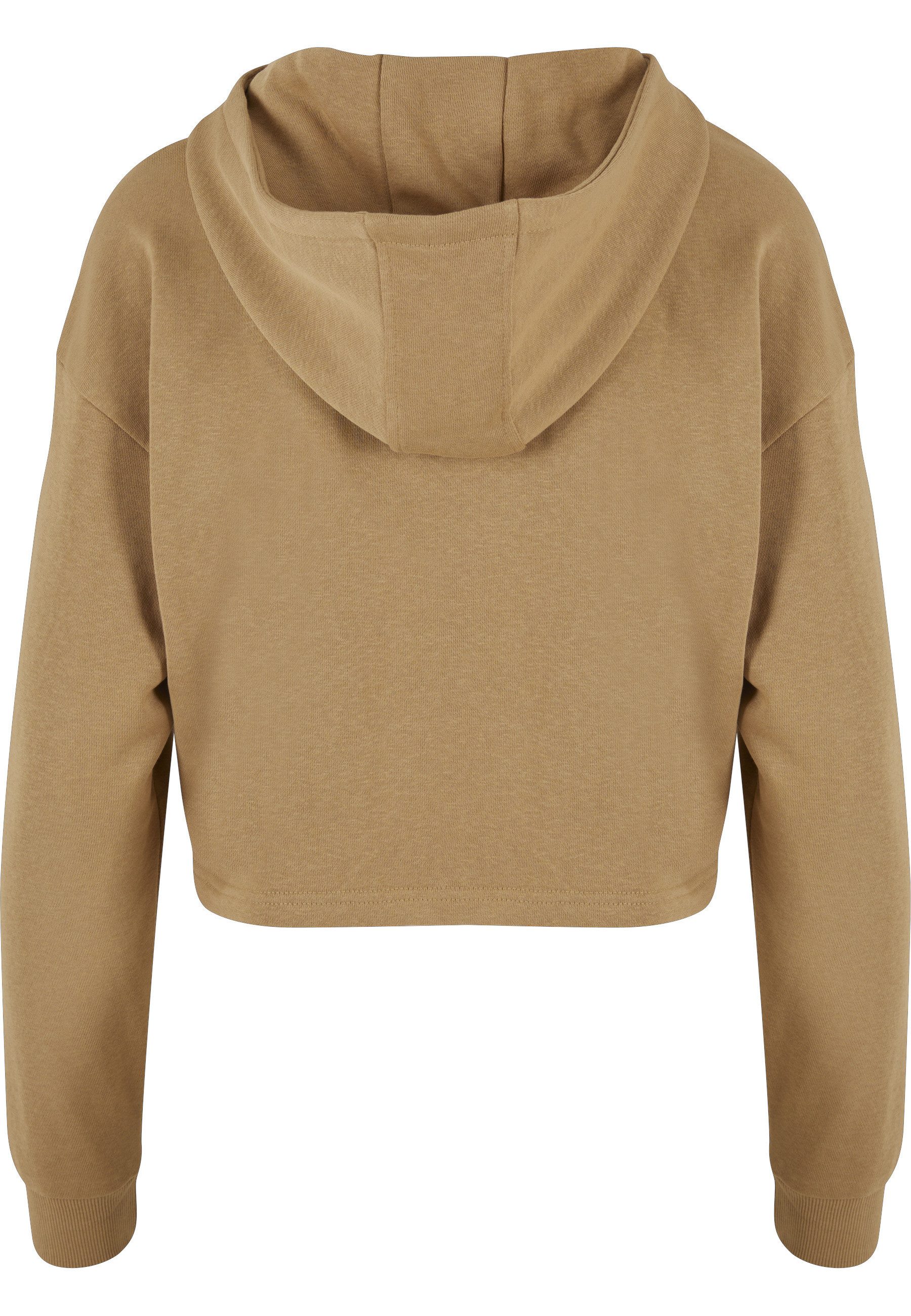 URBAN CLASSICS Kapuzensweatshirt Urban Classics Damen Ladies Oversized Cropped Light Terry Hoodie
