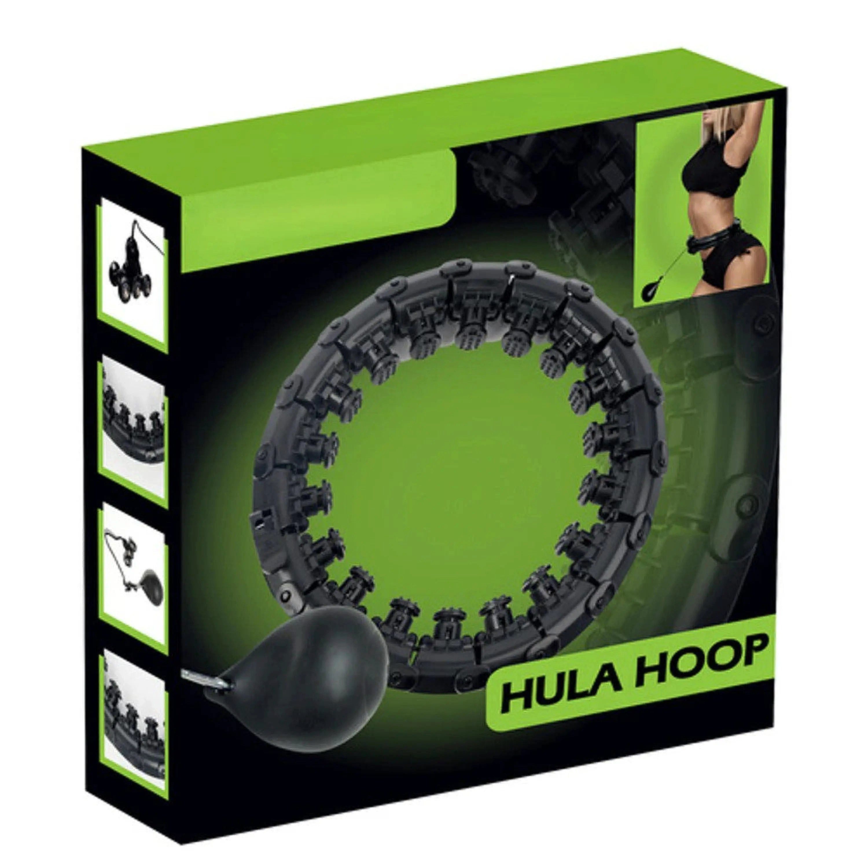 Sport-Knight® Hula-Hoop-Reifen Hula Hoop mit Massageeffekt 90cm mit Schwungkugel