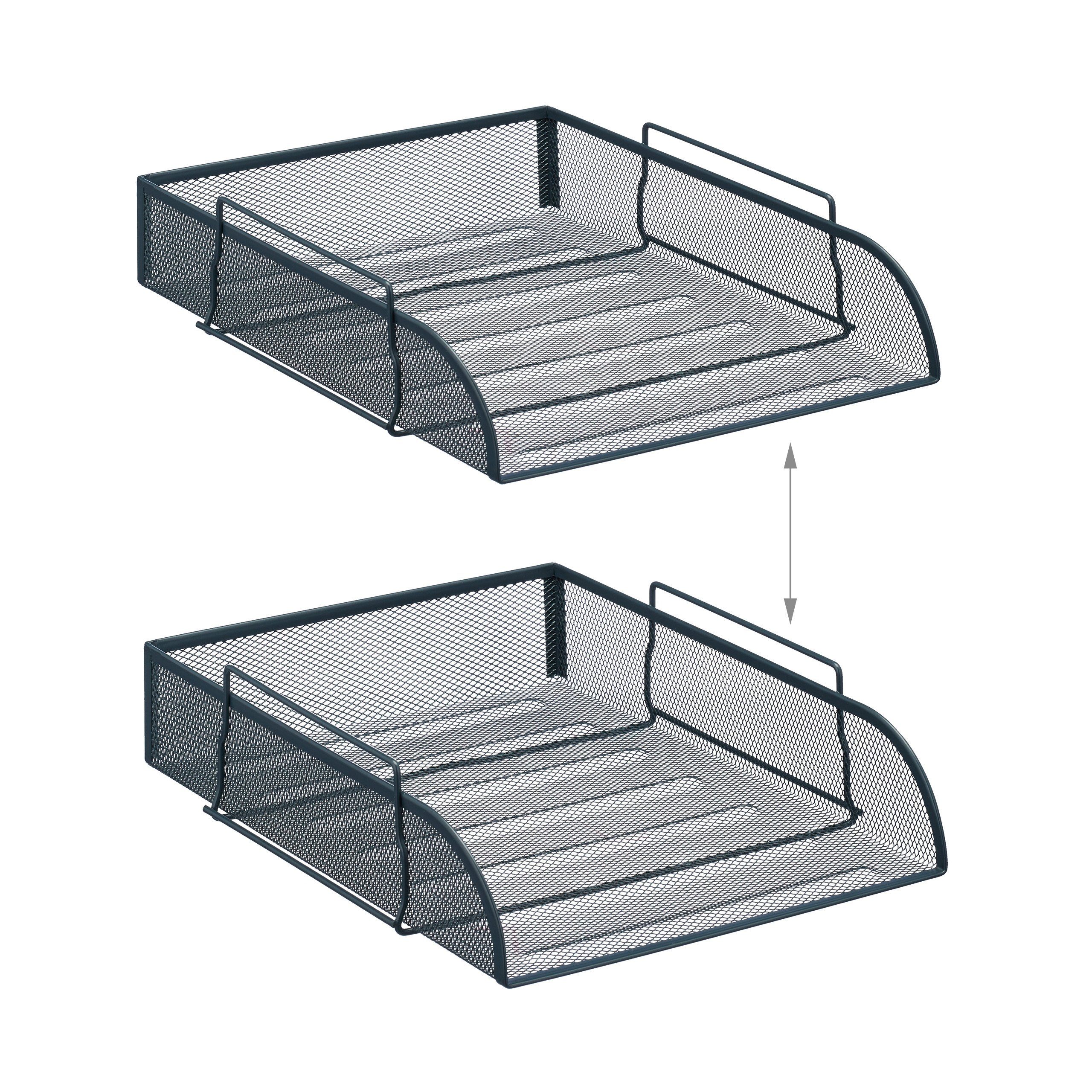 Set relaxdays Schreibtisch 7-teiliges Organizer Schreibtischaufsatz