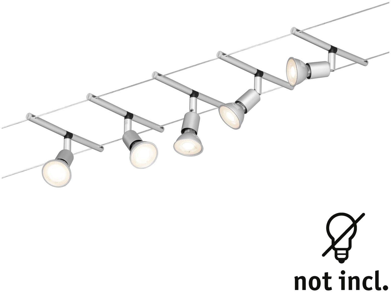 Paulmann LED Deckenleuchte Salt, ohne Leuchtmittel, GU 5,3