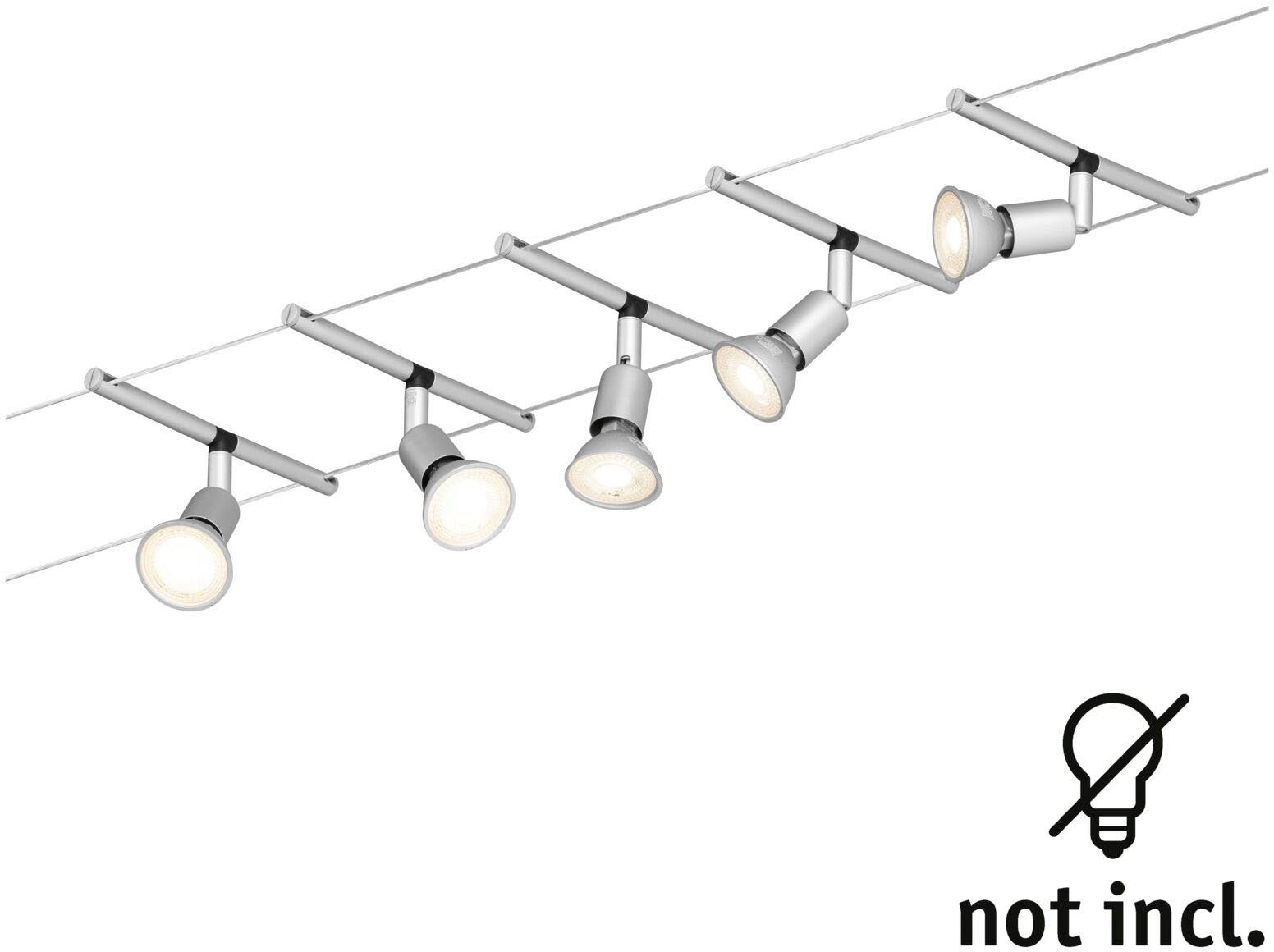 Paulmann LED Deckenleuchte Salt, Leuchtmittel, ohne GU 5,3