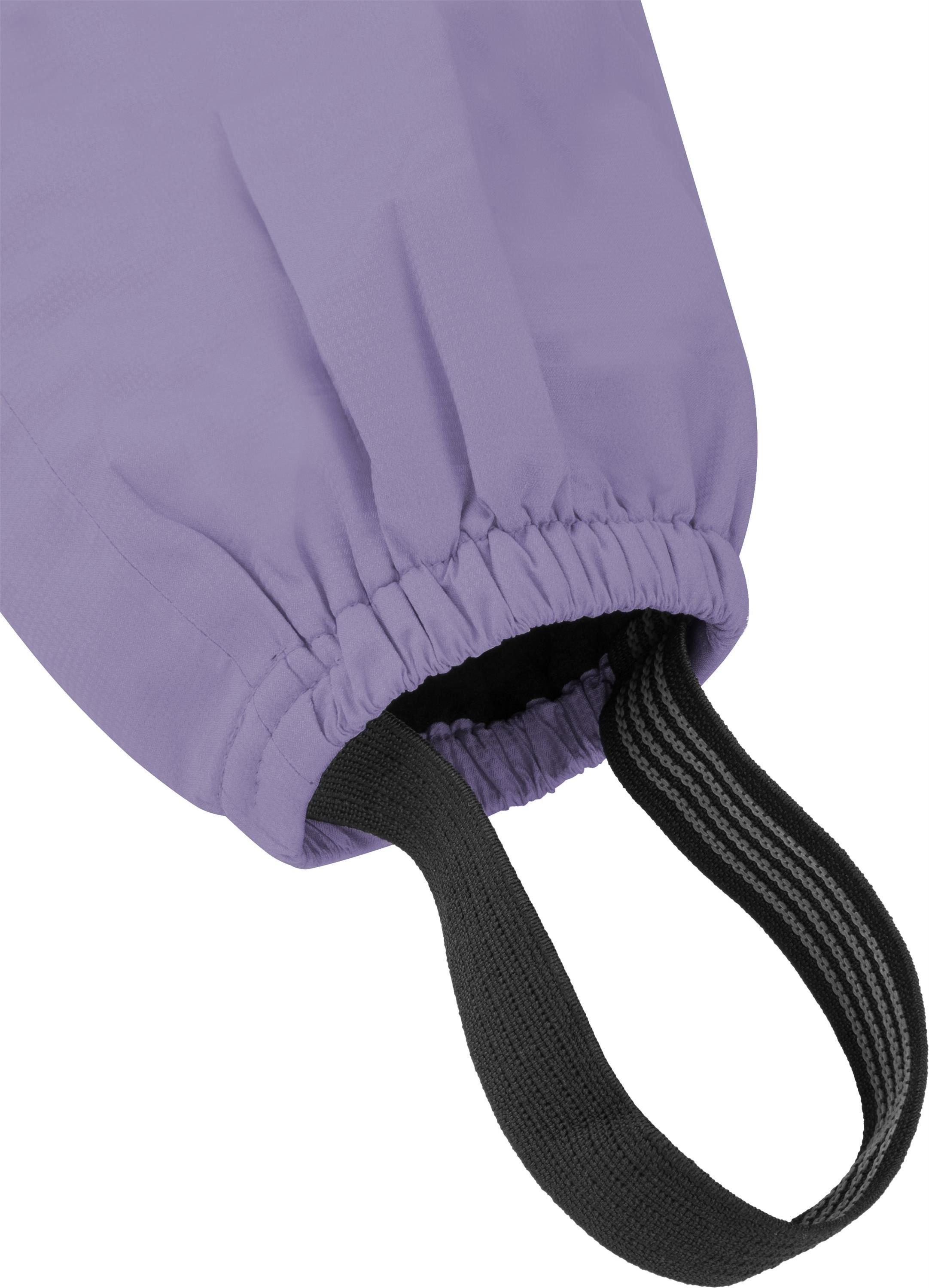 normani Regenhose Kinder Regenhose mit Hosenträgern Waller Ungefütterte Matschhose Latzhose Überziehhose mit Brusttasche – Bild 3 von 5