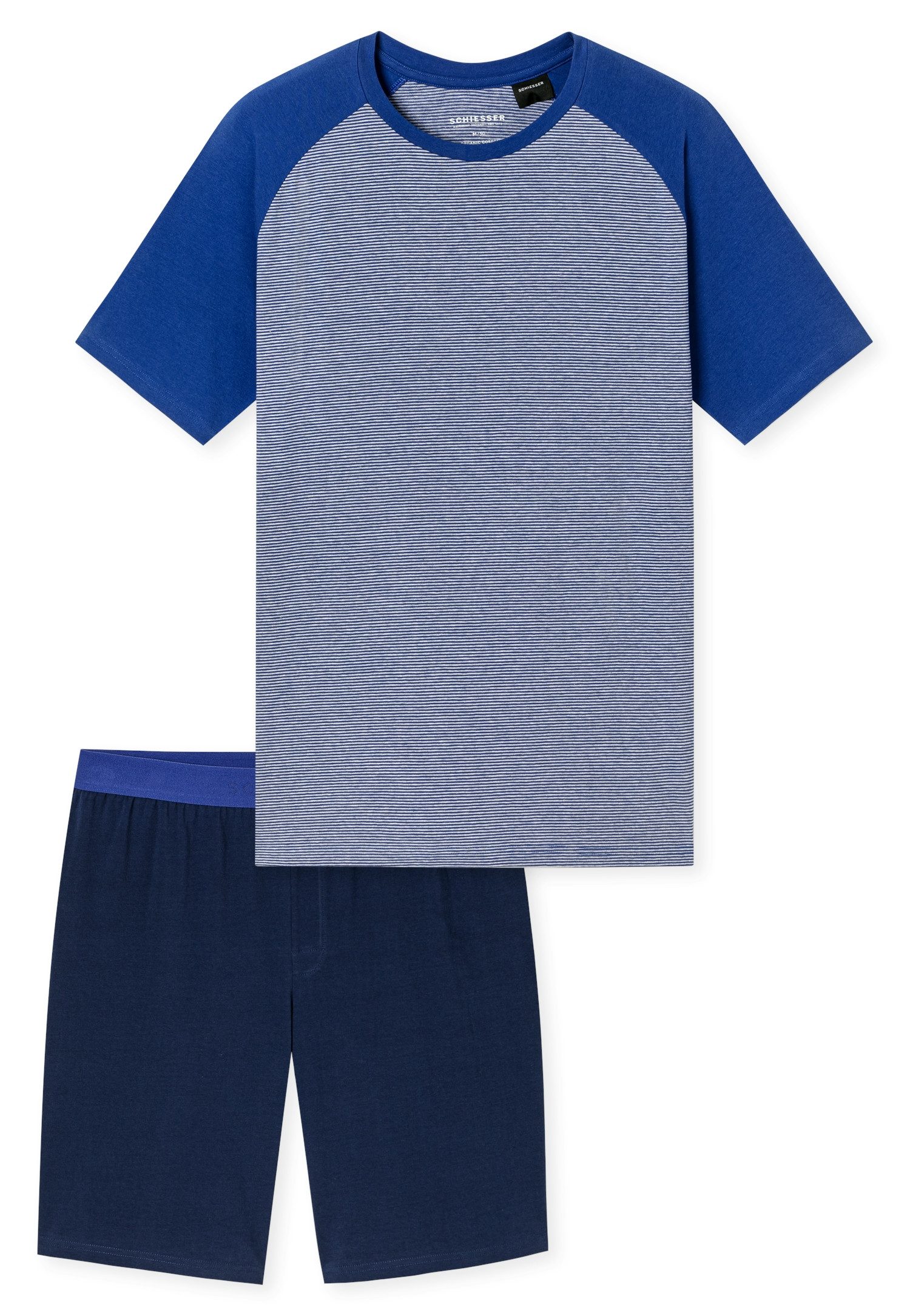 Schiesser Shorty 95/5 Nightwear (2 tlg) mit Rundhalsausschnitt, Kurzarm, in günstig online kaufen