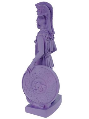 Kremers Schatzkiste Dekofigur Deko Alabaster Figur Athene 24 cm fliederfarben Göttin der Weisheit