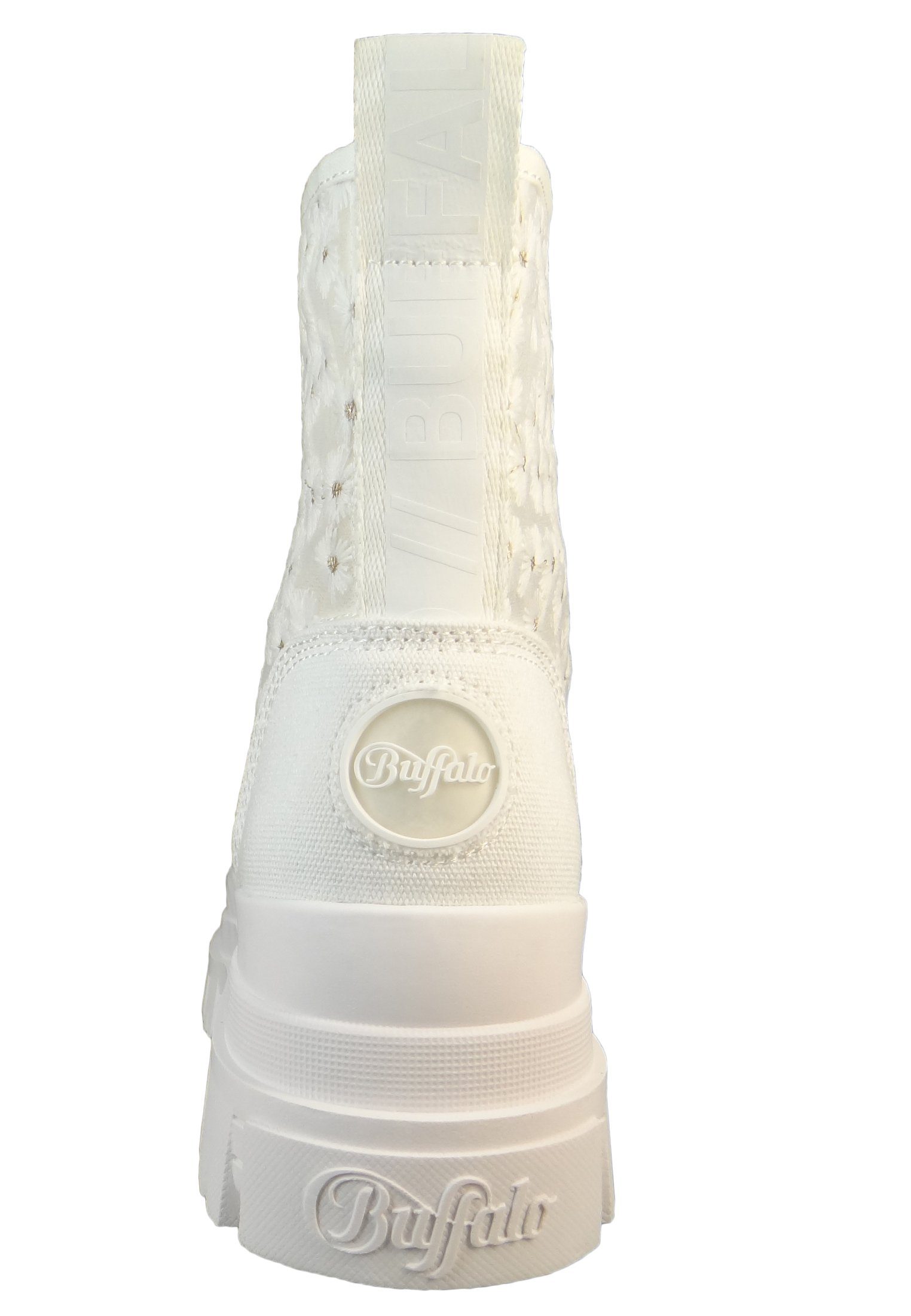 Buffalo 1622450 Aspha RLD Bloom White LT Gold Sneaker