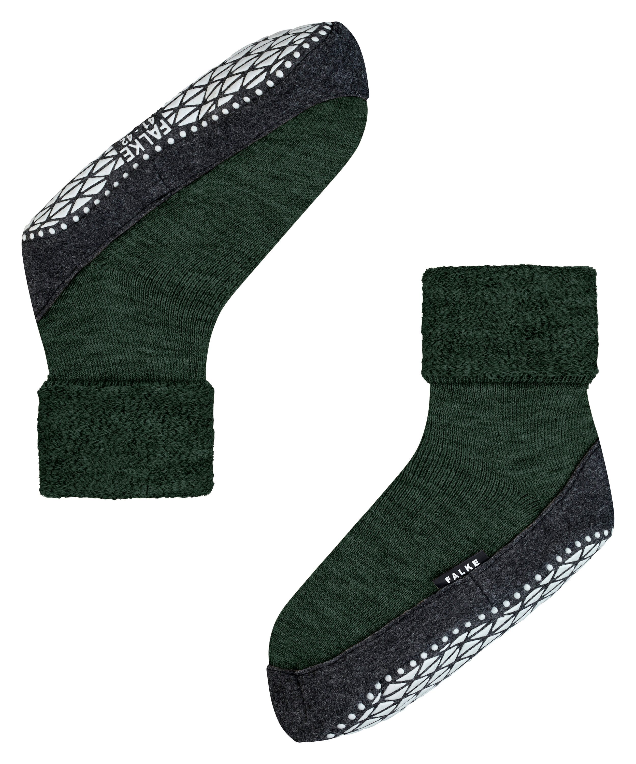 FALKE Haussocken Cosyshoe mit Merinowolle & rutschhemmender Sohle, atmungsaktiv – Bild 5 von 5