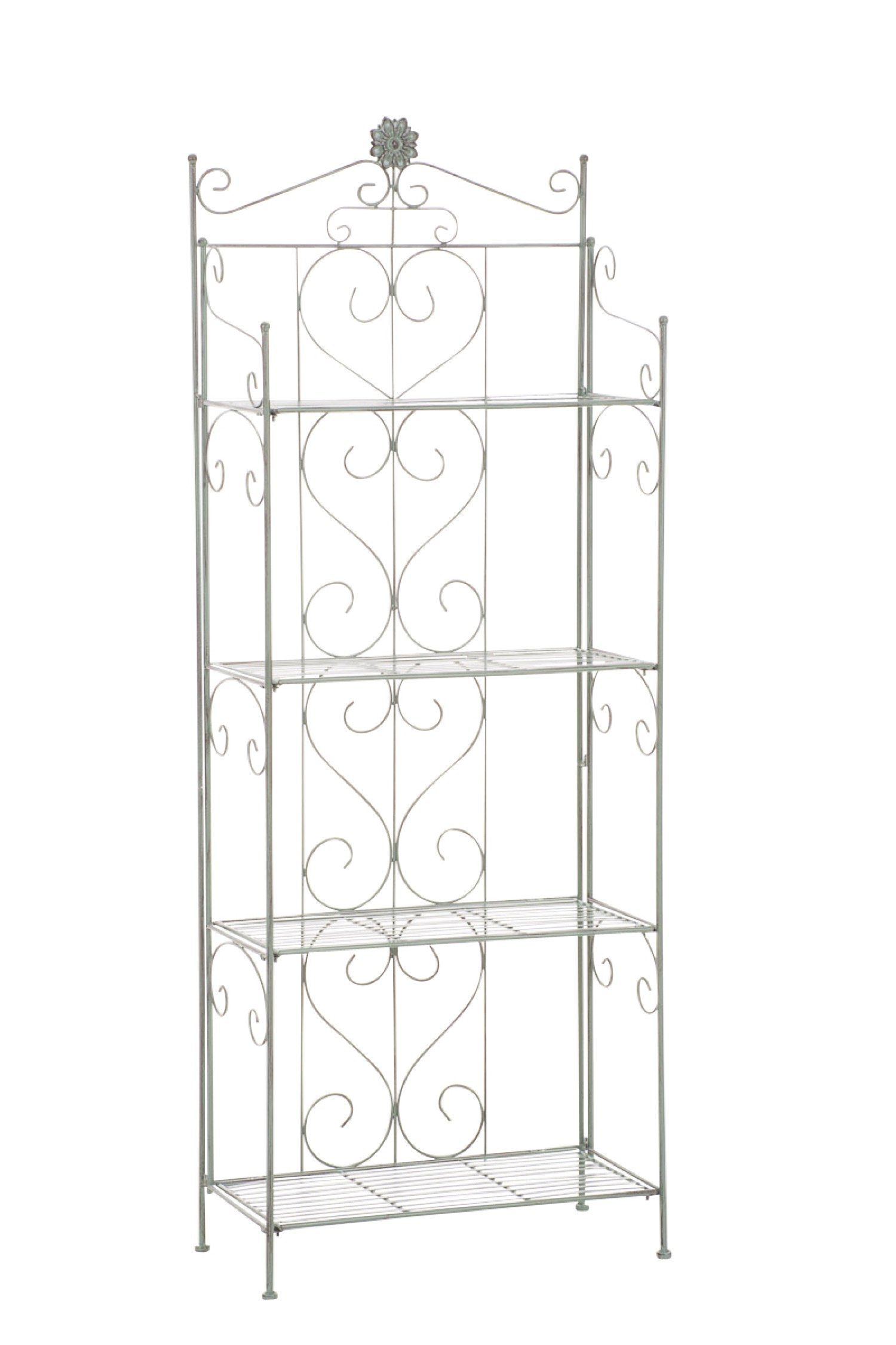 TPFGarden Standregal Lenna - Blumenständer - 4-stöckiges Pflanzenregal, Blumenregal - Pflanzengestell 1-tlg., Pflanzenständer mit den Maßen (HxB xT): 160 x 60 x 30 cm