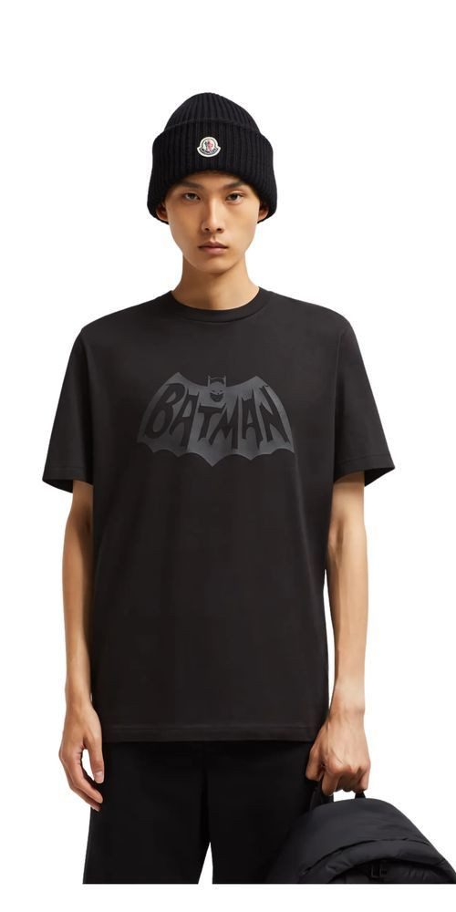 MONCLER Print-Shirt Moncler Rubberized Batman Logo günstig online kaufen