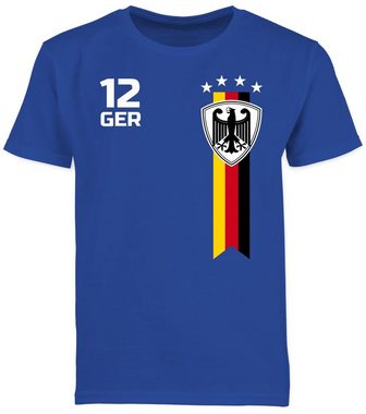 Shirtracer T-Shirt WM Fan Deutschland (1-tlg) 2024 Fussball EM Fanartikel Kinder