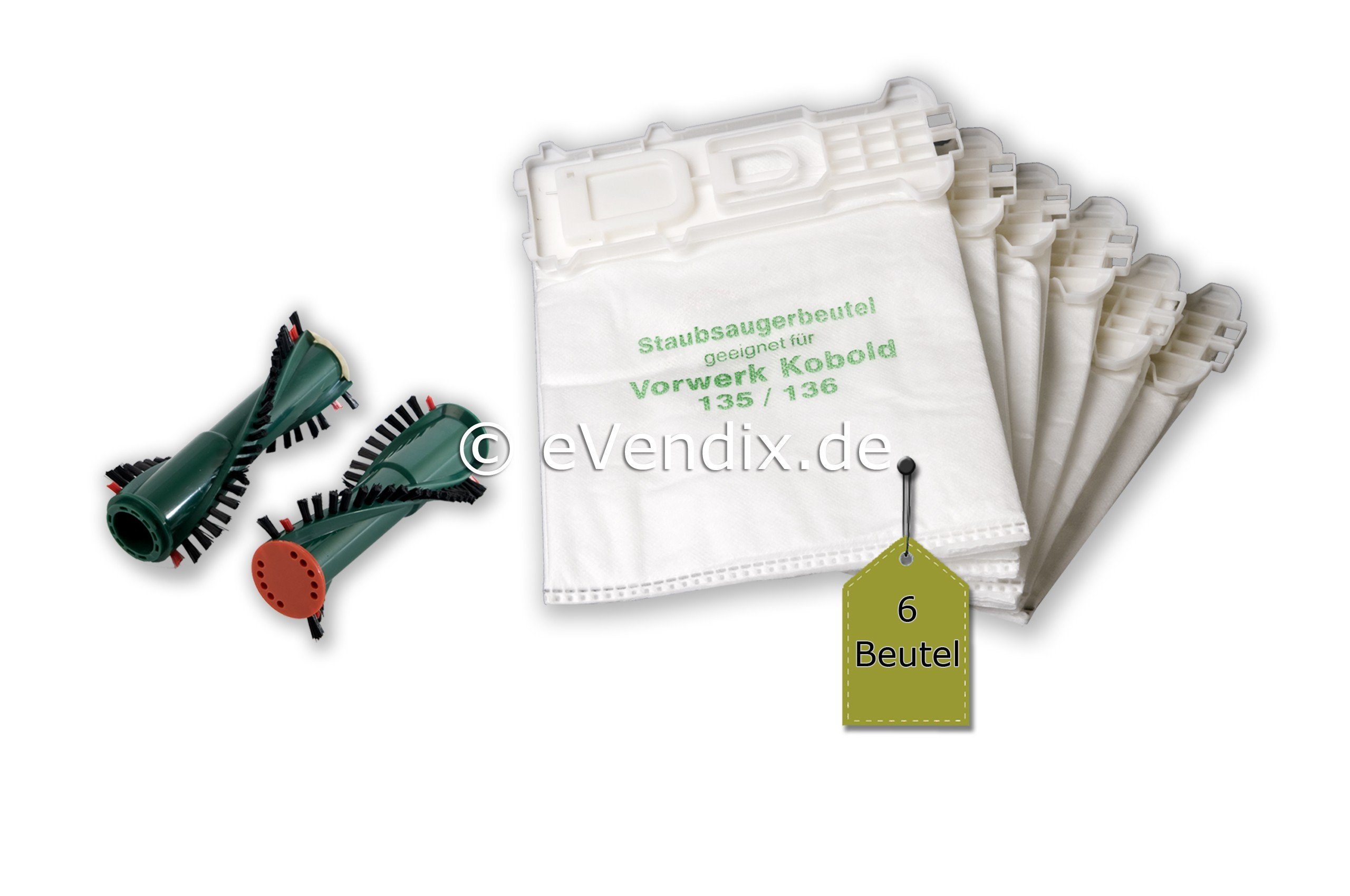 Staubsaugerbeutel passend für Vorwerk Kobold VK 135 / 136